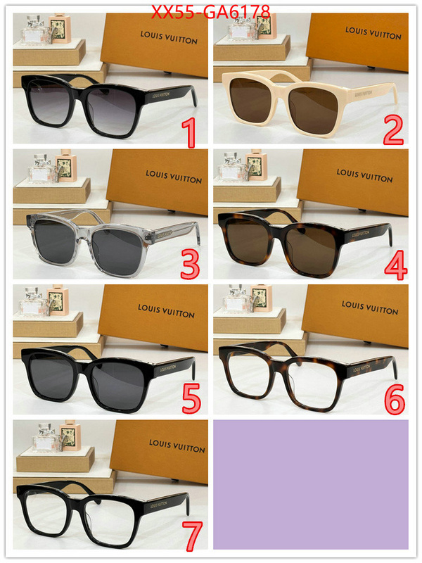 Glasses-LV best replica new style ID: GA6178 $: 55USD