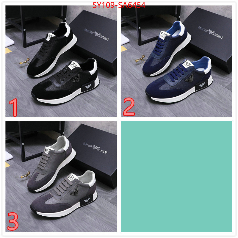 Men shoes-Armani top 1:1 replica ID: SA6454 $: 109USD