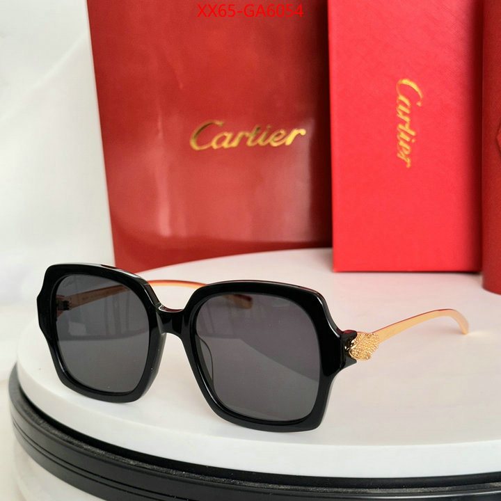 Glasses-Cartier how to buy replcia ID: GA6054 $: 65USD