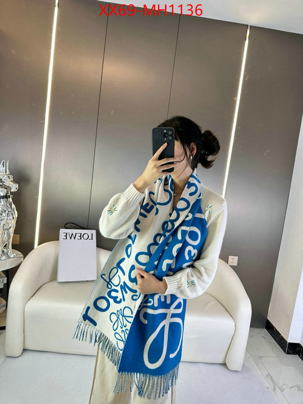 Scarf-Loewe brand designer replica ID: MH1136 $: 69USD