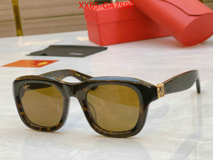 Glasses-Cartier website to buy replica ID: GA7590 $: 65USD