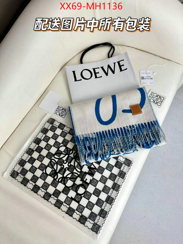 Scarf-Loewe brand designer replica ID: MH1136 $: 69USD