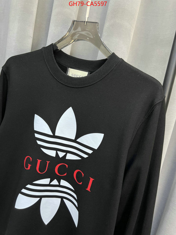 Clothing-Gucci fashion replica ID: CA5597 $: 79USD