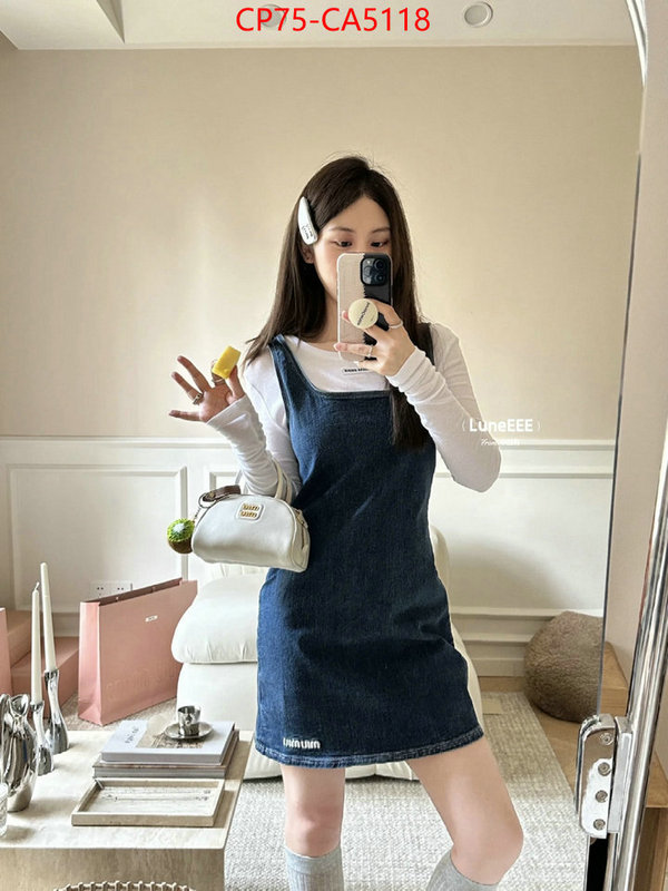 Clothing-MIU MIU best designer replica ID: CA5118 $: 75USD