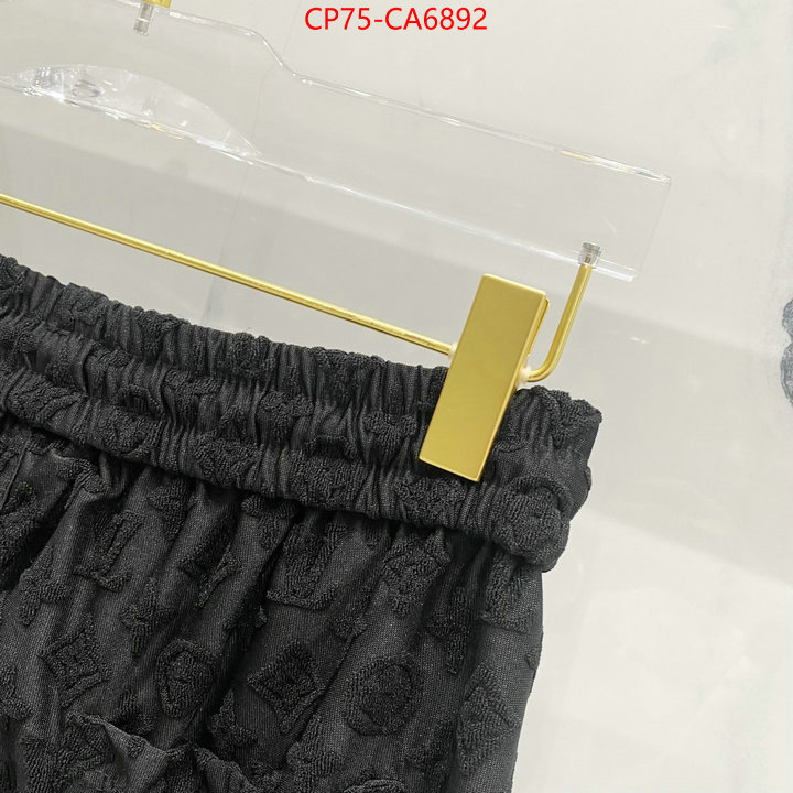 Clothing-LV 7 star quality designer replica ID: CA6892 $: 75USD