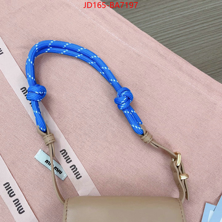 Miu Miu Bags(TOP)-Crossbody- where can i buy the best quality ID: BA7197 $: 165USD,