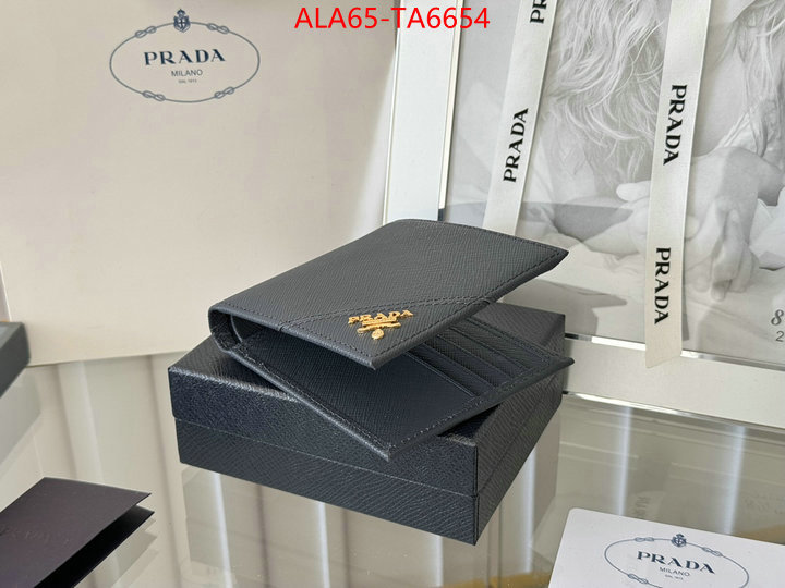 Prada Bags(TOP)-Wallet best luxury replica ID: TA6654 $: 65USD,