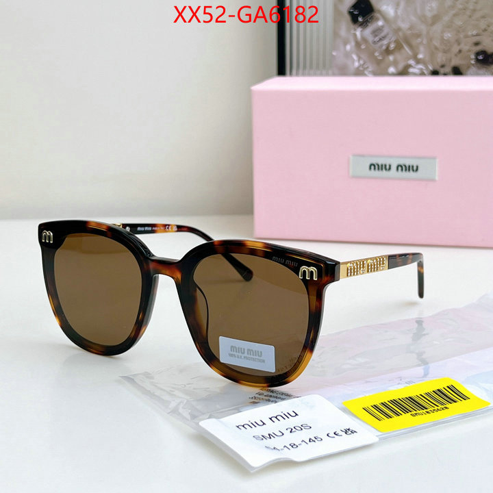 Glasses-Miu Miu sellers online ID: GA6182 $: 52USD