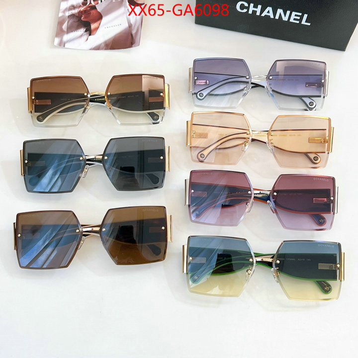 Glasses-Chanel supplier in china ID: GA6098 $: 65USD