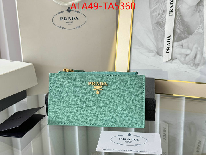 Prada Bags(TOP)-Wallet are you looking for ID: TA5360 $: 49USD,