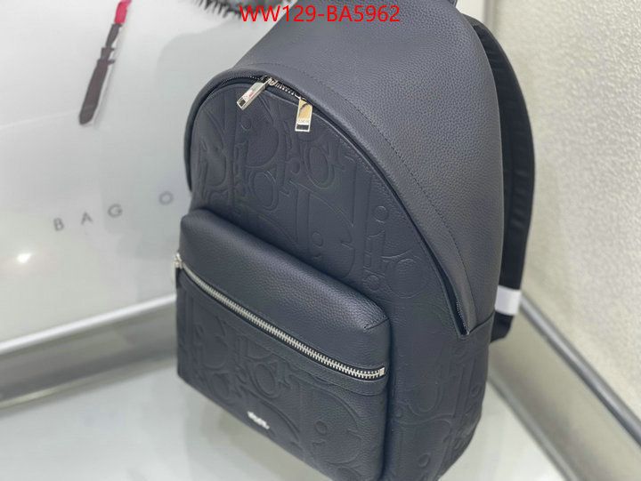 Dior Bags(4A)-Backpack- fake designer ID: BA5962