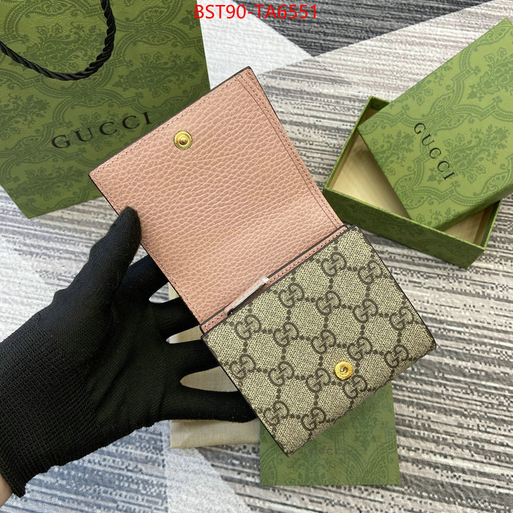 Gucci Bags(TOP)-Wallet- replica 1:1 high quality ID: TA6551 $: 90USD,