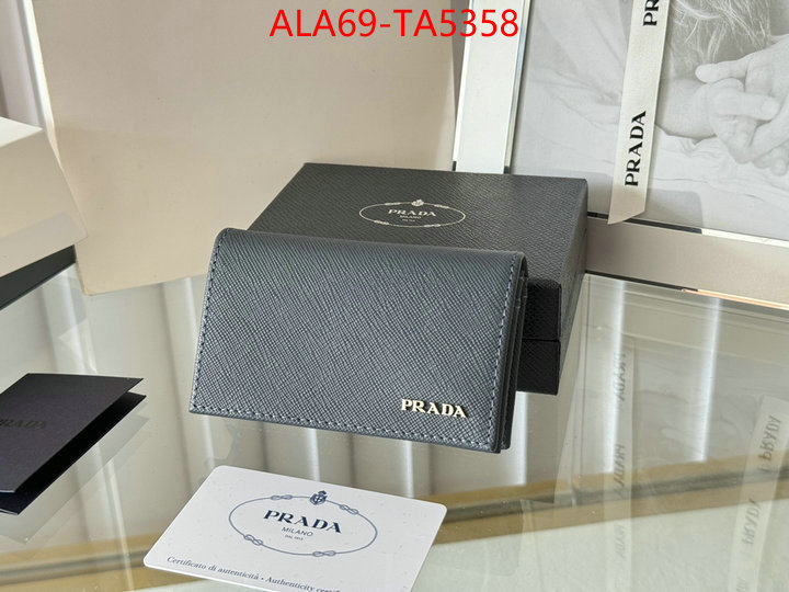 Prada Bags(TOP)-Wallet good quality replica ID: TA5358 $: 69USD,