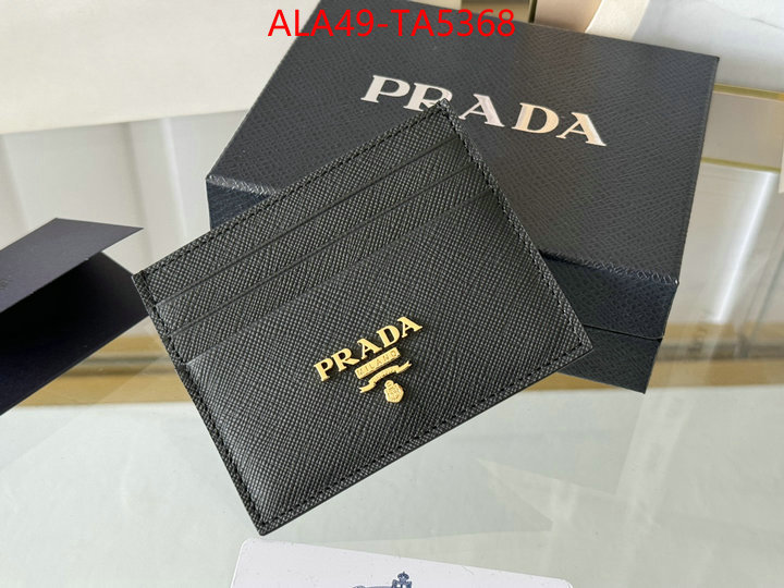 Prada Bags(TOP)-Wallet high quality replica ID: TA5368 $: 49USD,