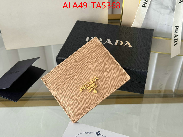 Prada Bags(TOP)-Wallet high quality replica ID: TA5368 $: 49USD,