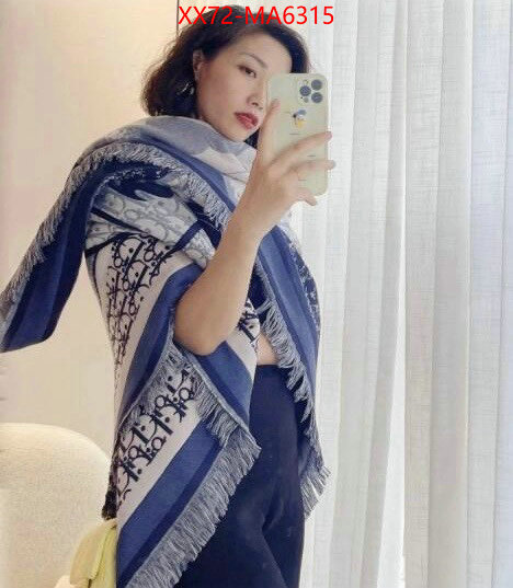 Scarf-Dior the highest quality fake ID: MA6315 $: 72USD