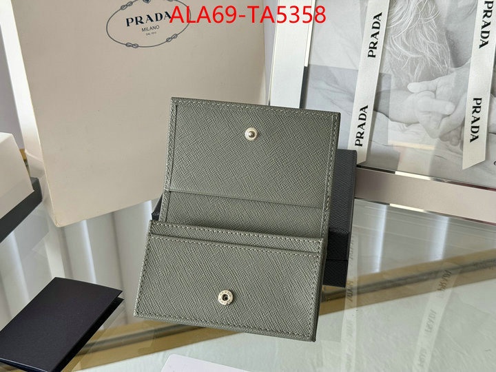 Prada Bags(TOP)-Wallet good quality replica ID: TA5358 $: 69USD,