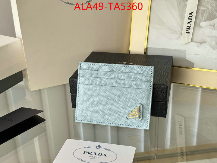 Prada Bags(TOP)-Wallet are you looking for ID: TA5360 $: 49USD,