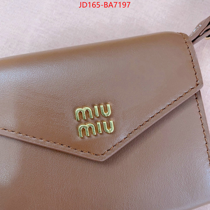 Miu Miu Bags(TOP)-Crossbody- where can i buy the best quality ID: BA7197 $: 165USD,