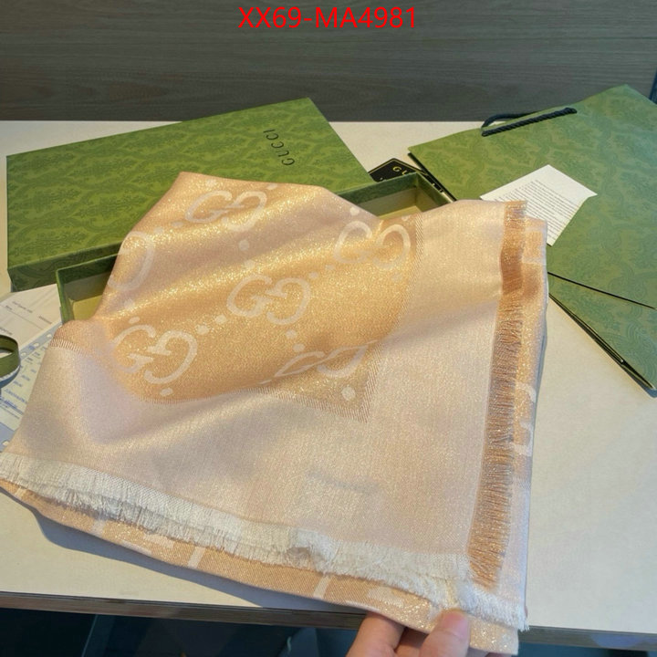 Scarf-Gucci highest product quality ID: MA4981 $: 69USD