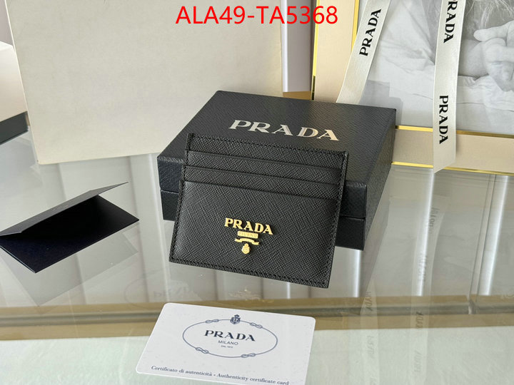 Prada Bags(TOP)-Wallet high quality replica ID: TA5368 $: 49USD,