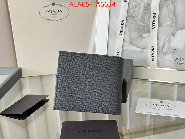 Prada Bags(TOP)-Wallet best luxury replica ID: TA6654 $: 65USD,