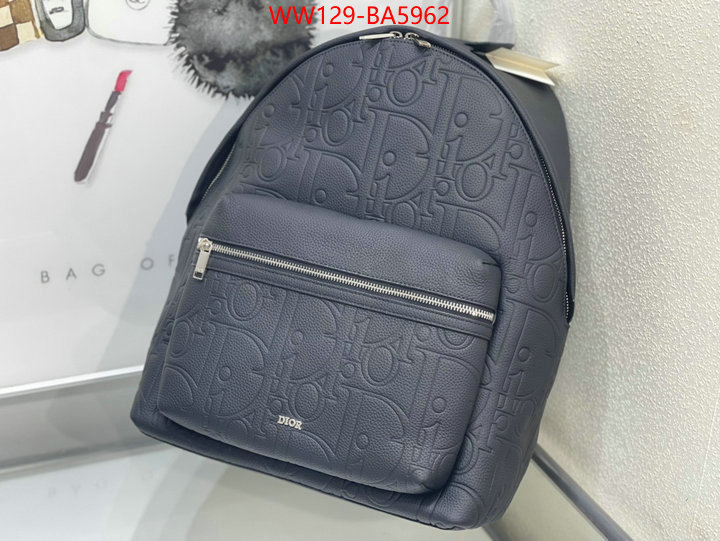 Dior Bags(4A)-Backpack- fake designer ID: BA5962