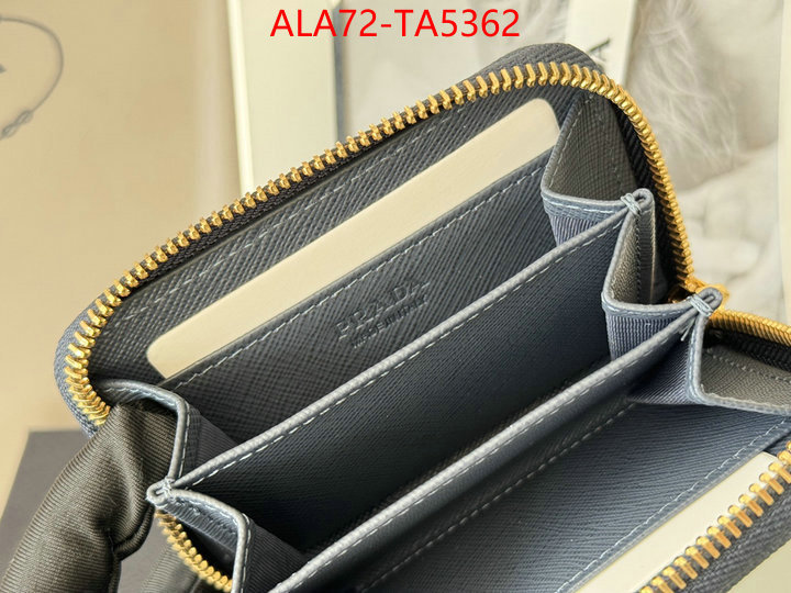 Prada Bags(TOP)-Wallet 2024 luxury replicas ID: TA5362 $: 72USD,