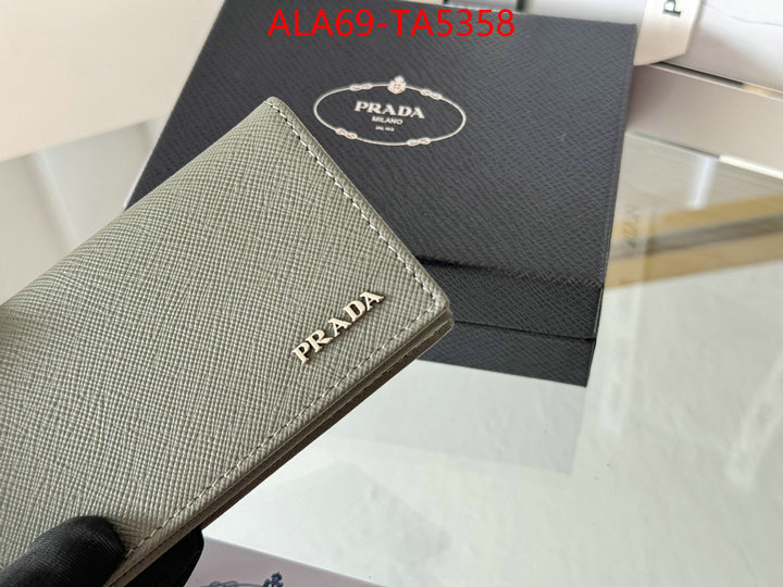 Prada Bags(TOP)-Wallet good quality replica ID: TA5358 $: 69USD,