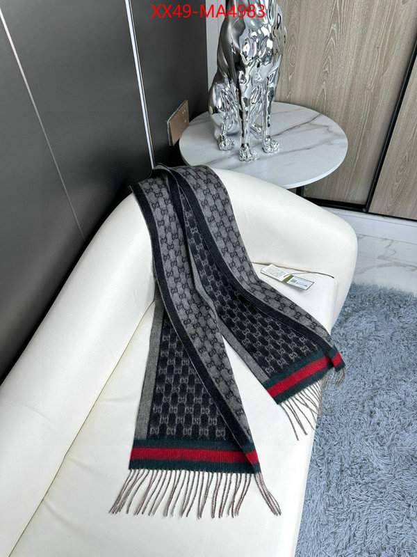 Scarf-Gucci luxury fashion replica designers ID: MA4983 $: 49USD