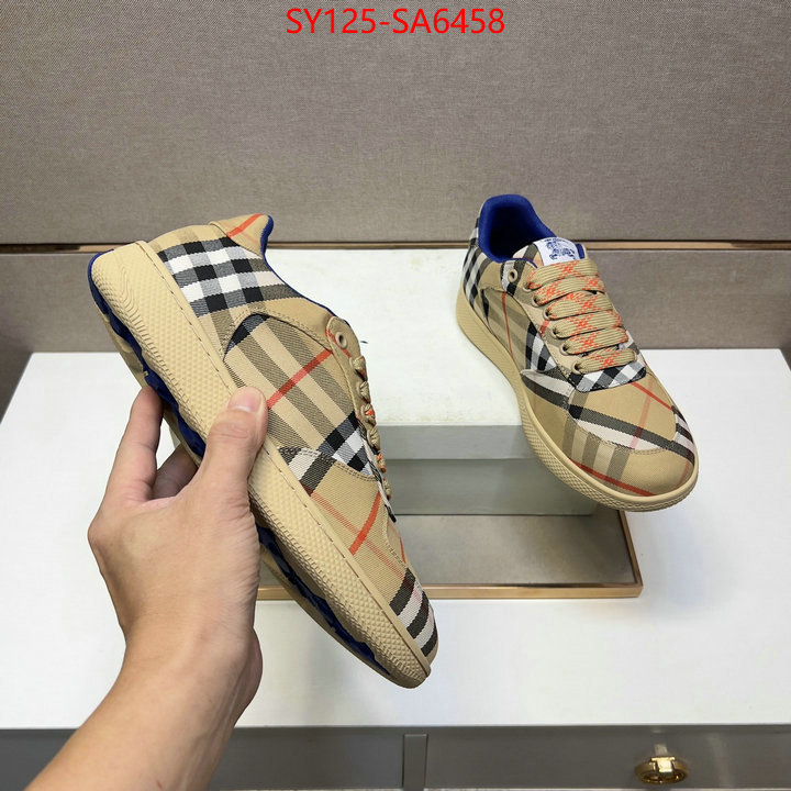 Men Shoes-Burberry top quality replica ID: SA6458 $: 125USD