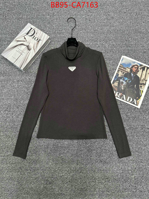 Clothing-Prada top sale ID: CA7163 $: 95USD