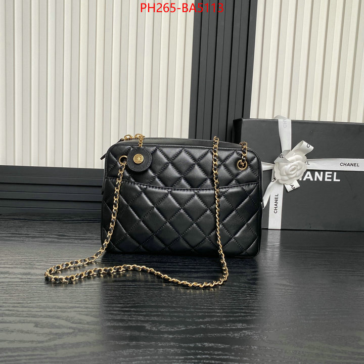 Chanel Bags(TOP)-Crossbody- unsurpassed quality ID: BA5113 $: 265USD,