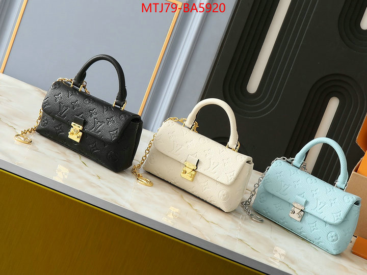 LV Bags(4A)-Pochette MTis Bag- from china ID: BA5920 $: 79USD,