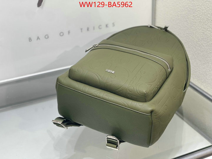 Dior Bags(4A)-Backpack- fake designer ID: BA5962