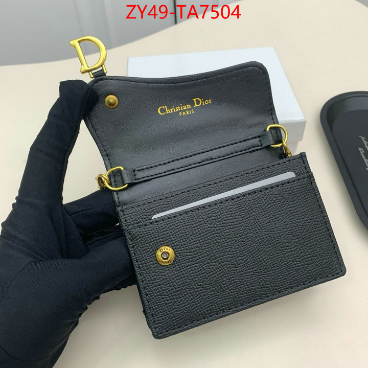 Dior Bags(4A)-Wallet- top quality designer replica ID: TA7504 $: 49USD,