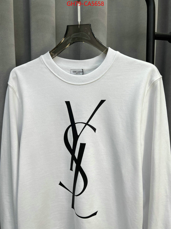 Clothing-YSL luxury cheap ID: CA5658 $: 79USD