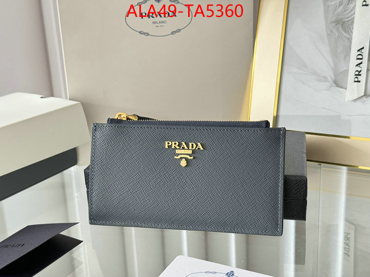 Prada Bags(TOP)-Wallet are you looking for ID: TA5360 $: 49USD,