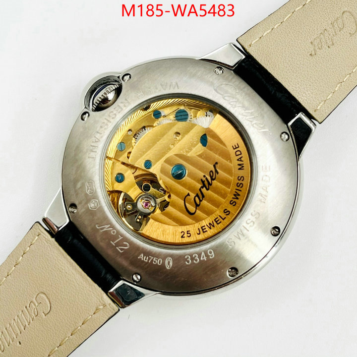 Watch(4A)-Cartier top quality designer replica ID: WA5483 $: 185USD