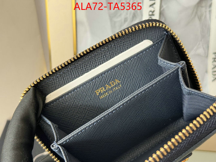 Prada Bags(TOP)-Wallet mirror copy luxury ID: TA5365 $: 72USD,