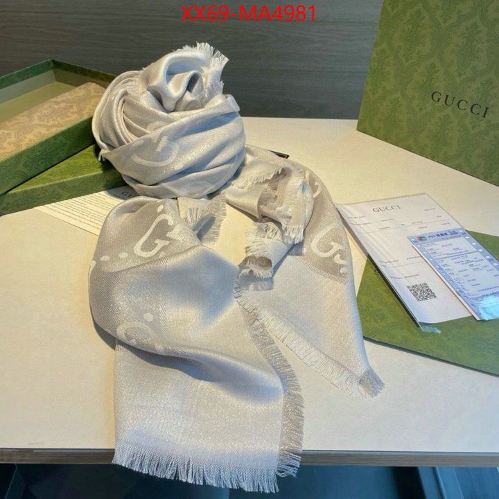 Scarf-Gucci highest product quality ID: MA4981 $: 69USD