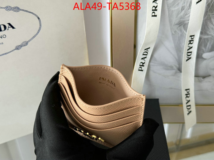 Prada Bags(TOP)-Wallet high quality replica ID: TA5368 $: 49USD,