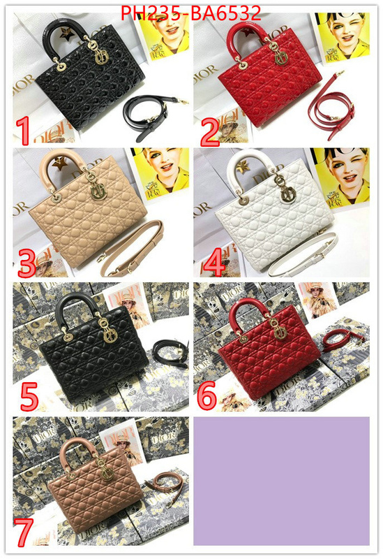 Dior Bags(TOP)-Lady- mirror copy luxury ID: BA6532 $: 235USD,