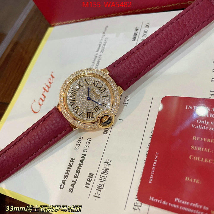 Watch(4A)-Cartier 1:1 ID: WA5482 $: 155USD