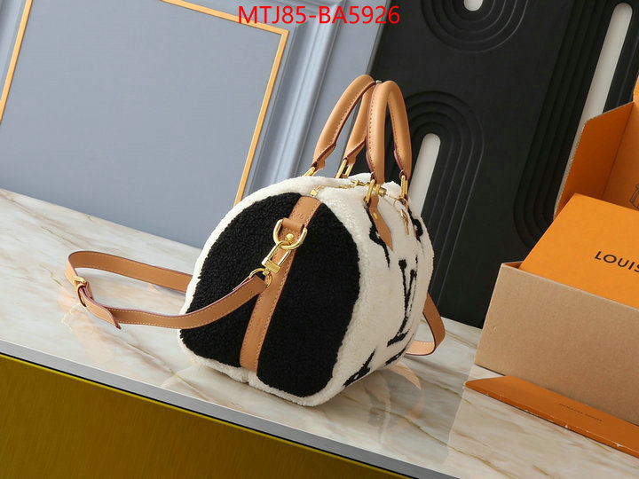 LV Bags(4A)-Speedy- buy best high-quality ID: BA5926 $: 85USD,