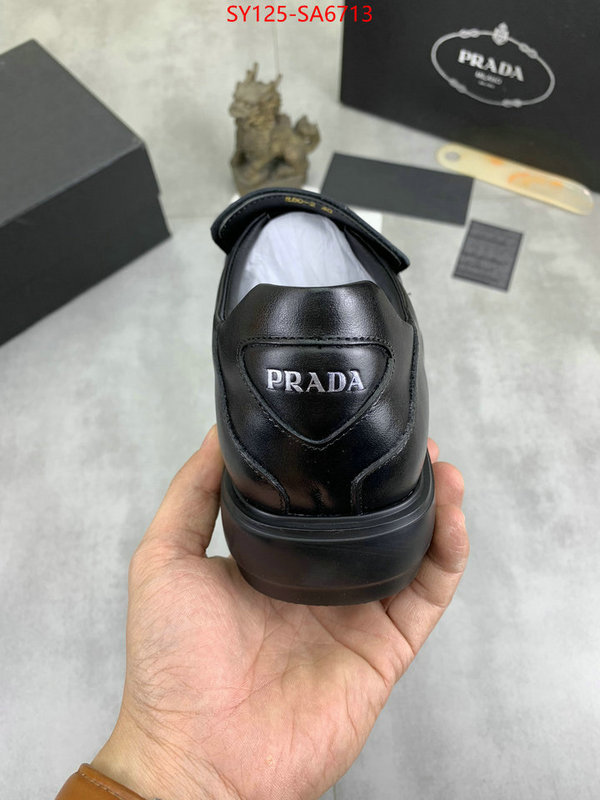 Men shoes-Prada what are the best replica ID: SA6713 $: 125USD