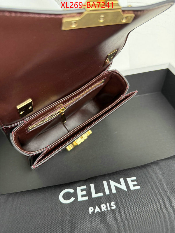 Celine Bags(TOP)-Handbag buy the best high quality replica ID: BA7241 $: 269USD,