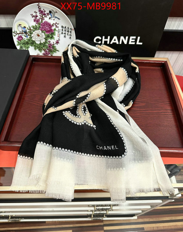 Scarf-Chanel 2024 luxury replicas ID: MB9981 $: 75USD