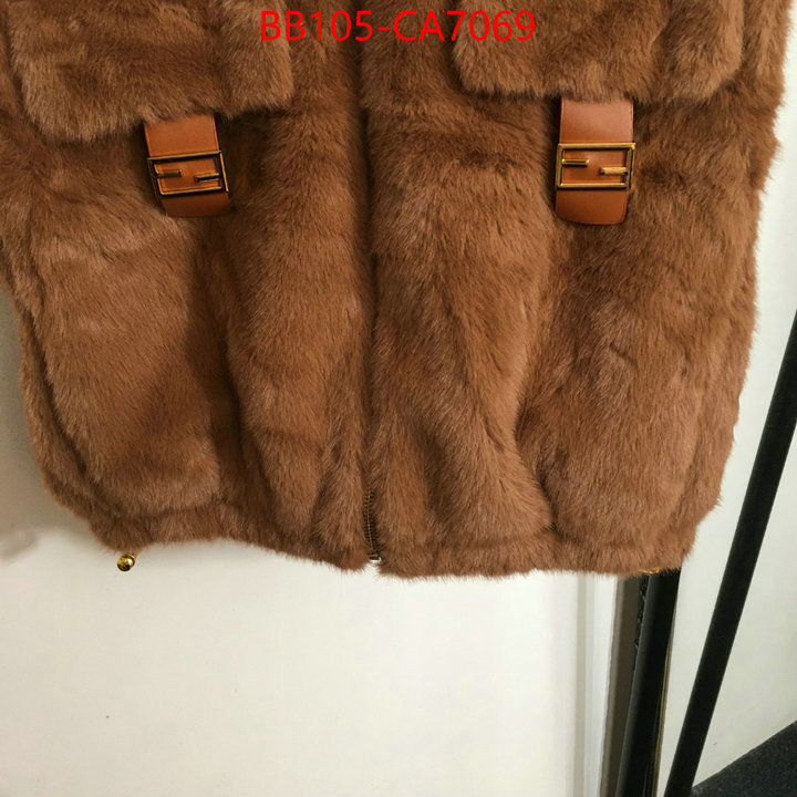 Clothing-Fendi best luxury replica ID: CA7069 $: 105USD