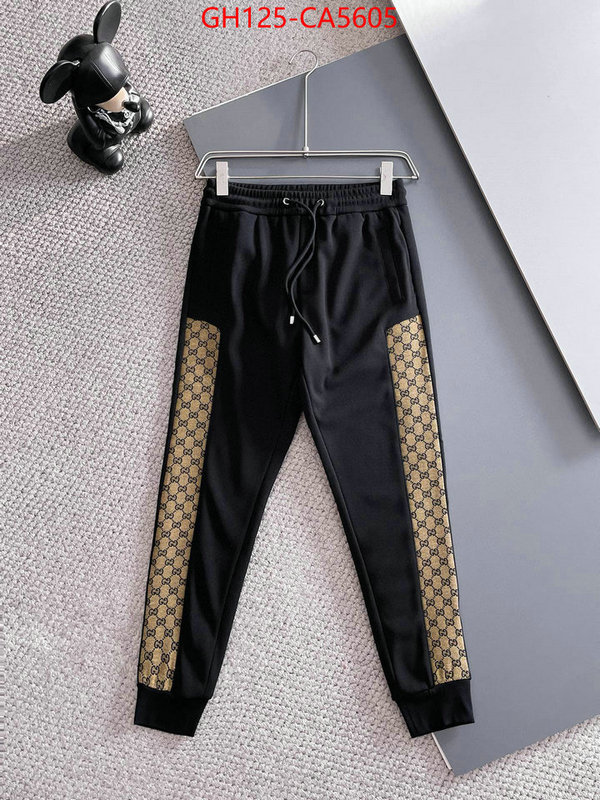 Clothing-Gucci designer 1:1 replica ID: CA5605 $: 125USD